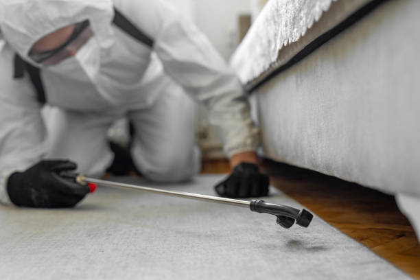 Professional Mosquito Control technician working in Ocean View, DE